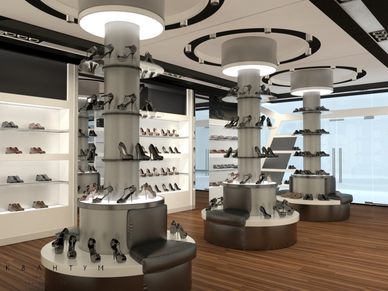Магазин обуви дизайн